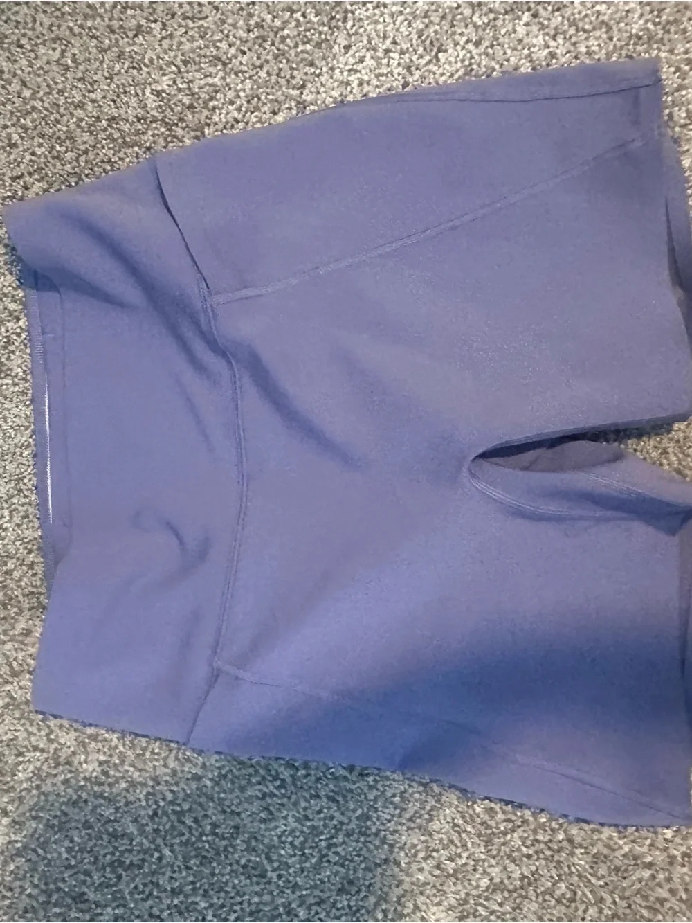 Nike Women's Purple High-Rise Bike Shorts - Picture 1 of 3